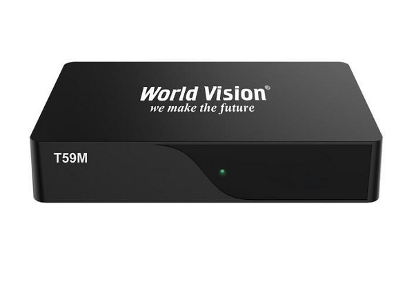 Цифровий ефірний приймач стандарту DVB-T2 World Vision T59M