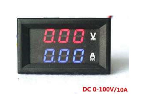 Цифровой вольтметр амперметр DC 100 В 10 А