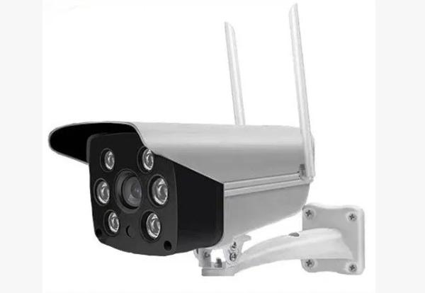 IP відео камера вулична Wi-Fi HD-63 1MP (1270 x 720Р) цифрова 30 м, RJ-45, 12V, microSD до 32Гб, софт V380 2 антени металевий корпус