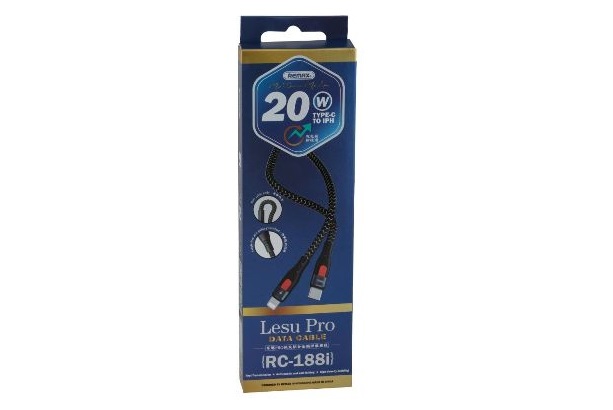  Remax RC-188i Type-C to Lightning iPhone Apple Lesu Pro data cable