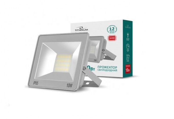 LED ��������� TITANUM 10W 6000K 220V