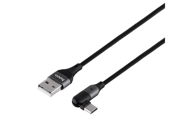 ������ Type-C USB Hoco U100 Orbit 1,2m (2.4A) ������� 180� ������ (���. ����)