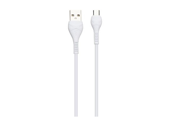 ������ micro USB Hoco X37 Cool Power Charging Anti bending ������� �������� 1m (2.4A) ����� (���. ��� ����������)