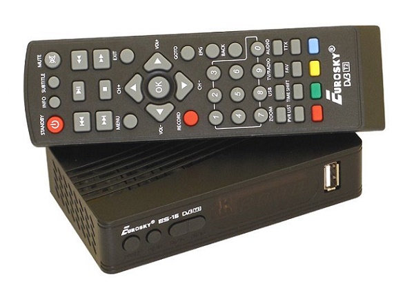 Eurosky ES15 �������� ������� T2 ����� + INTERNET PVR FTA - ������� �2 ������� � �������� ���������