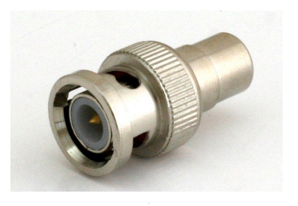 Перехідник BNC / M - RCA / F (BNC-male to RCA-female, I-type)