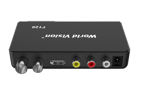 WORLD VISION T126 Цифровий ефірний T2 тюнер